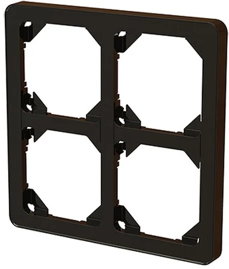 TÄCKRAM DESIGNX 2X2 SVART