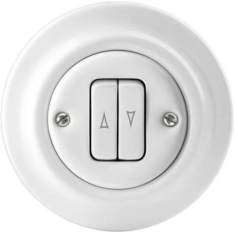 STRÖMBRYTARE DECENTO JALUSI PORSLIN - ABB