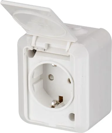 VÄGGUTTAG 1-VÄGS IP55 ABB