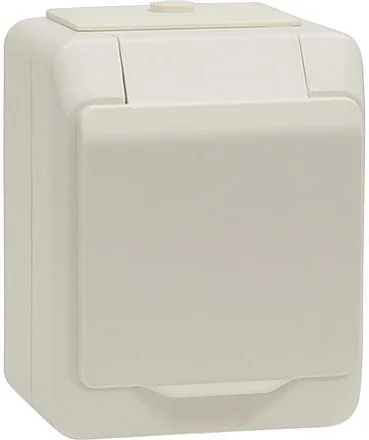 NORDIC IP44 VÄGGUTTAG