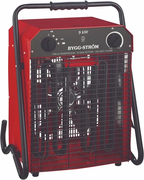 VÄRMEFLÄKT 9KW BYGGSTRÖM